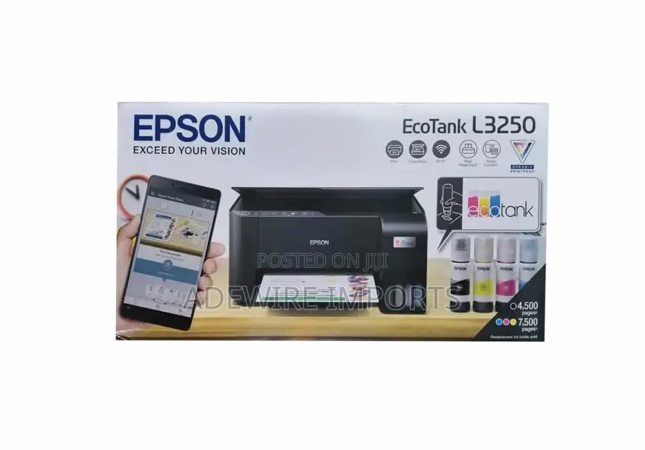 Epson Ecotank L3250 A4 Wi-Fi All-in-One Ink Tank New Printer With Vat