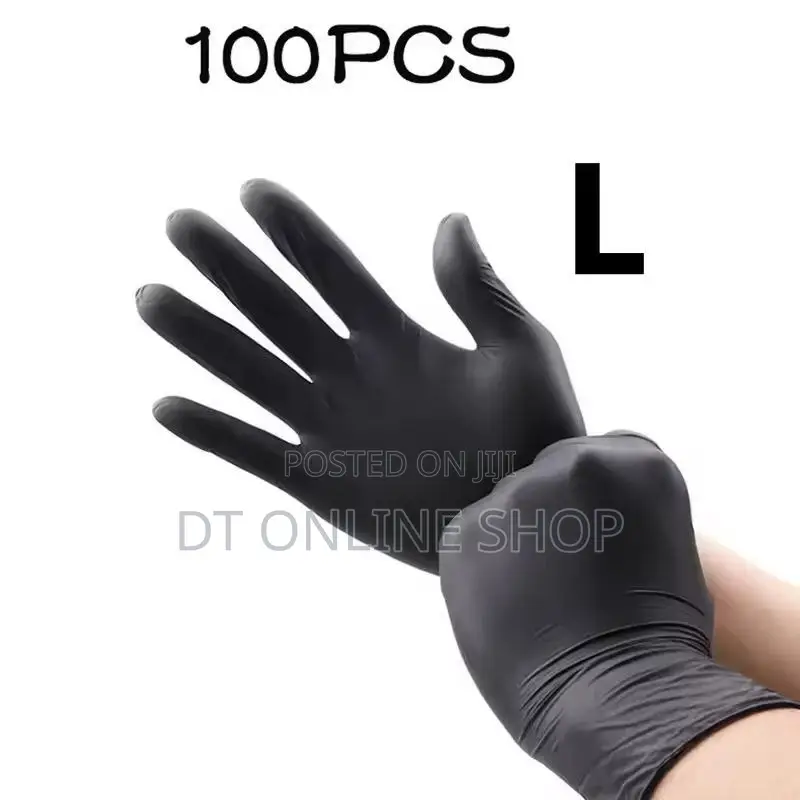 Disposable Black Viny/ Multi- Purpose Gloves