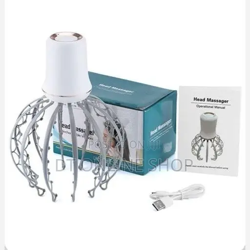 Amplin Electric Scalp Head Massager Octopus Claw Vibration Massage