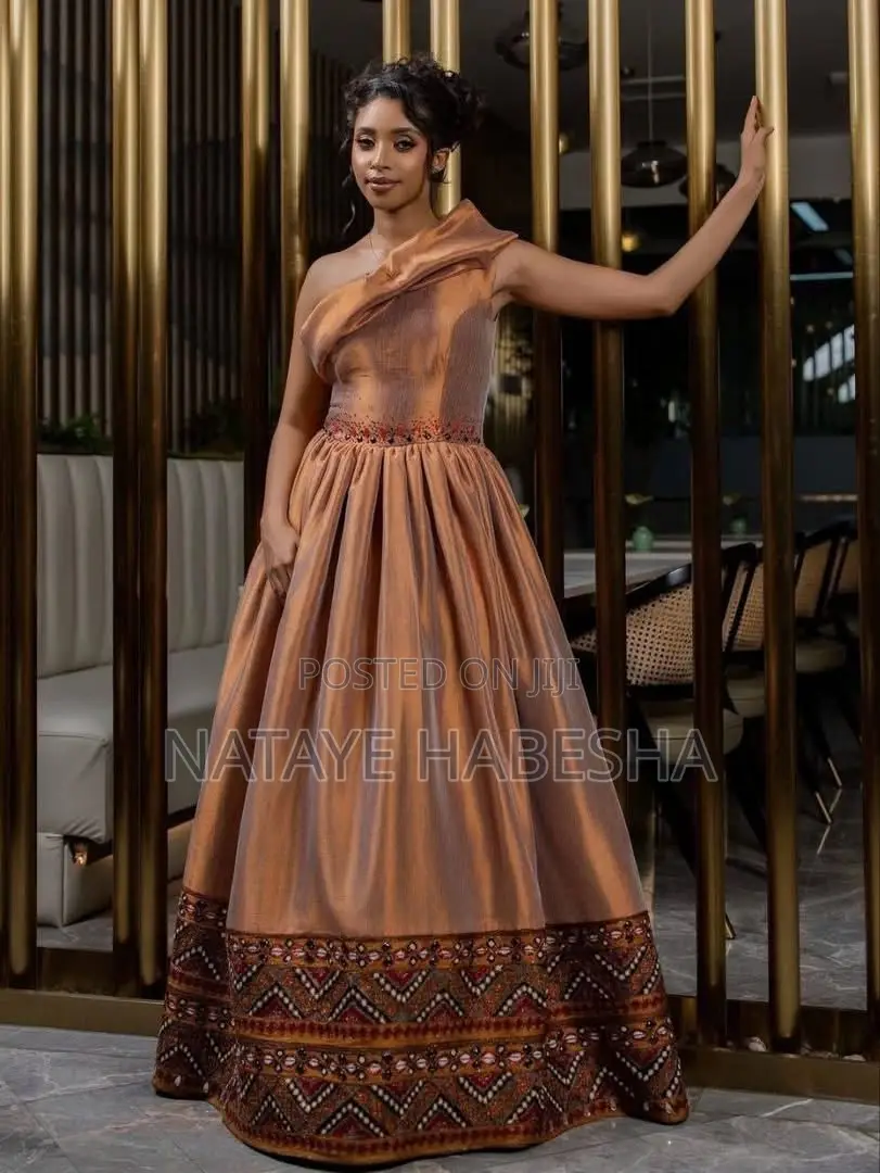 የሀገር ባህል ልብሶች የሀበሻ ቀሚስ Habesha Kemis ሽፎን Chiffon Yehabesha Libs ልብስ