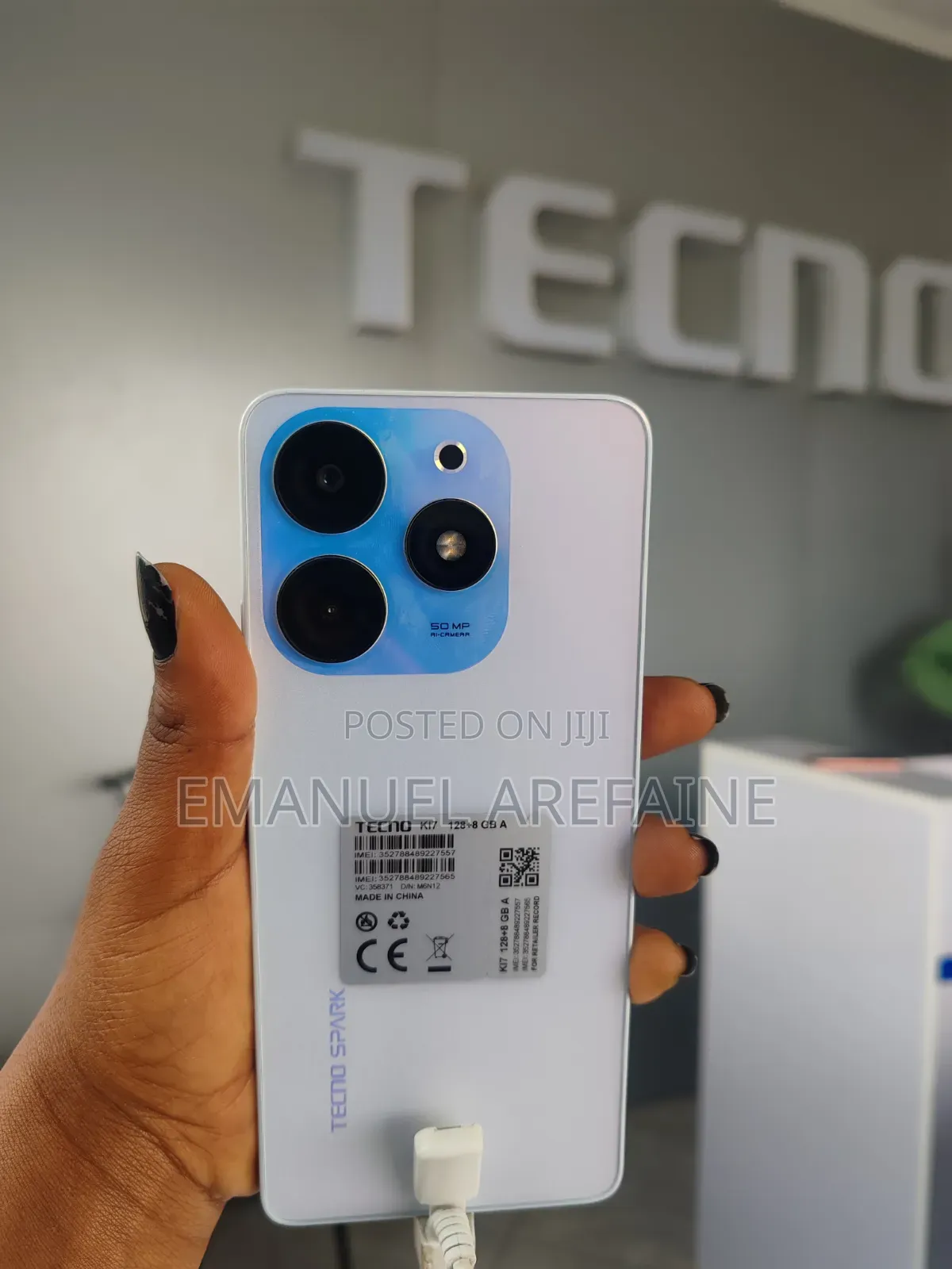 New Tecno Spark 10 Pro 128 GB White