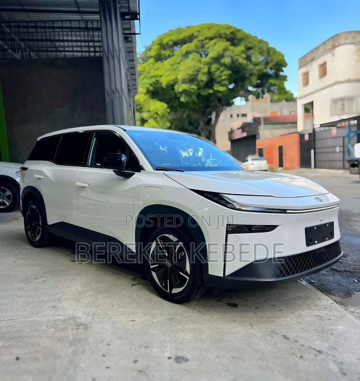 New Toyota bZ3 2025 White