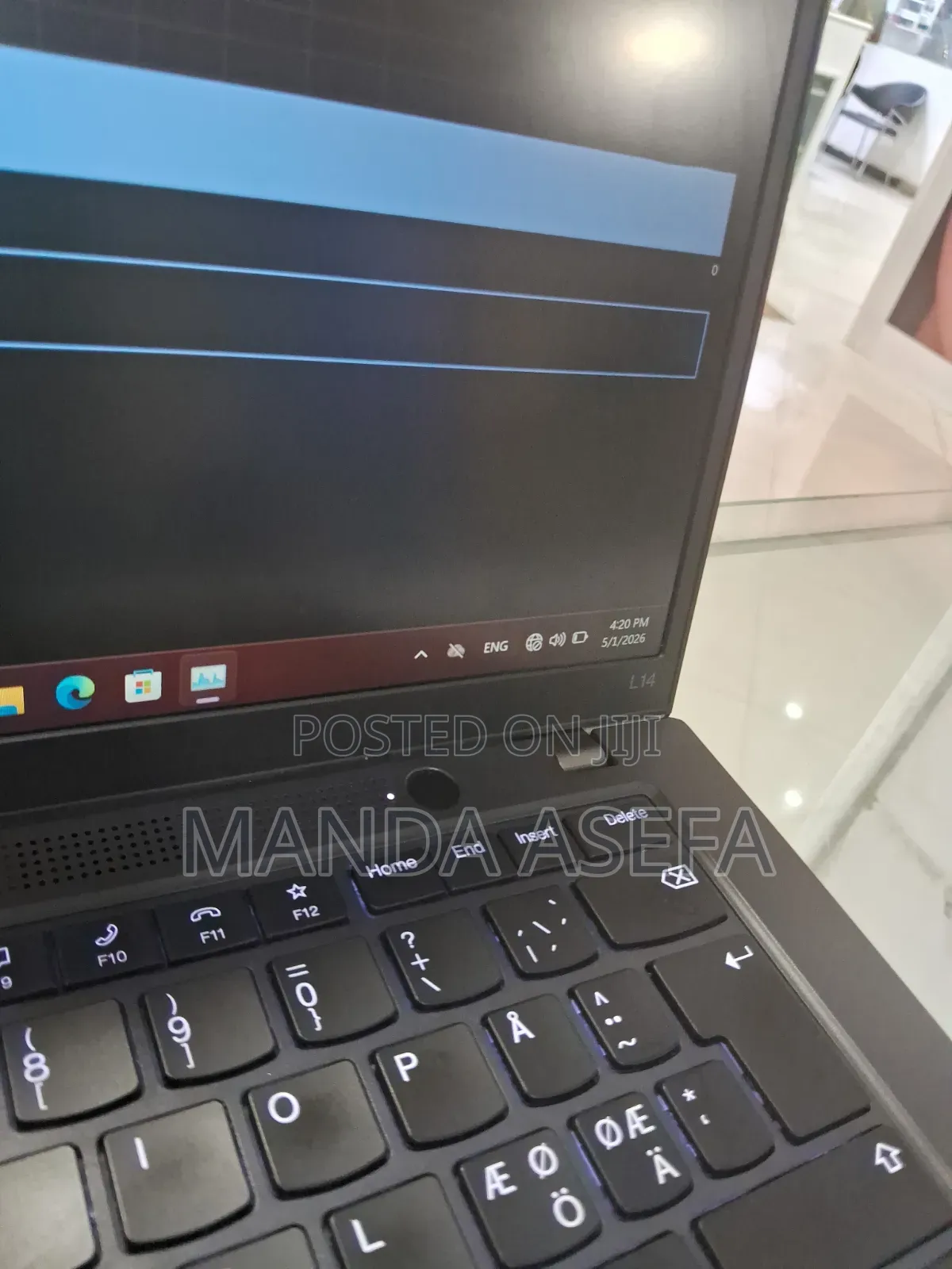 New Laptop Lenovo ThinkPad L14 16GB Intel Core i5 SSD 256GB