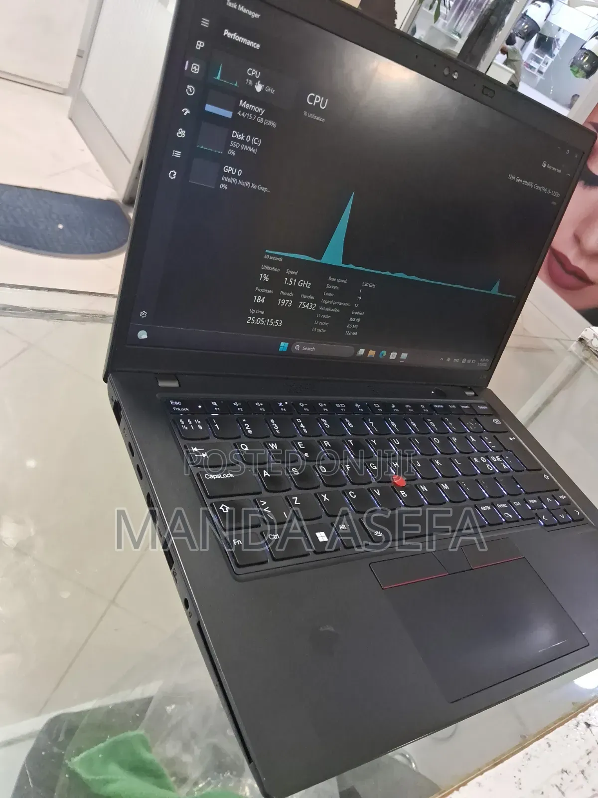 New Laptop Lenovo ThinkPad L14 16GB Intel Core i5 SSD 256GB