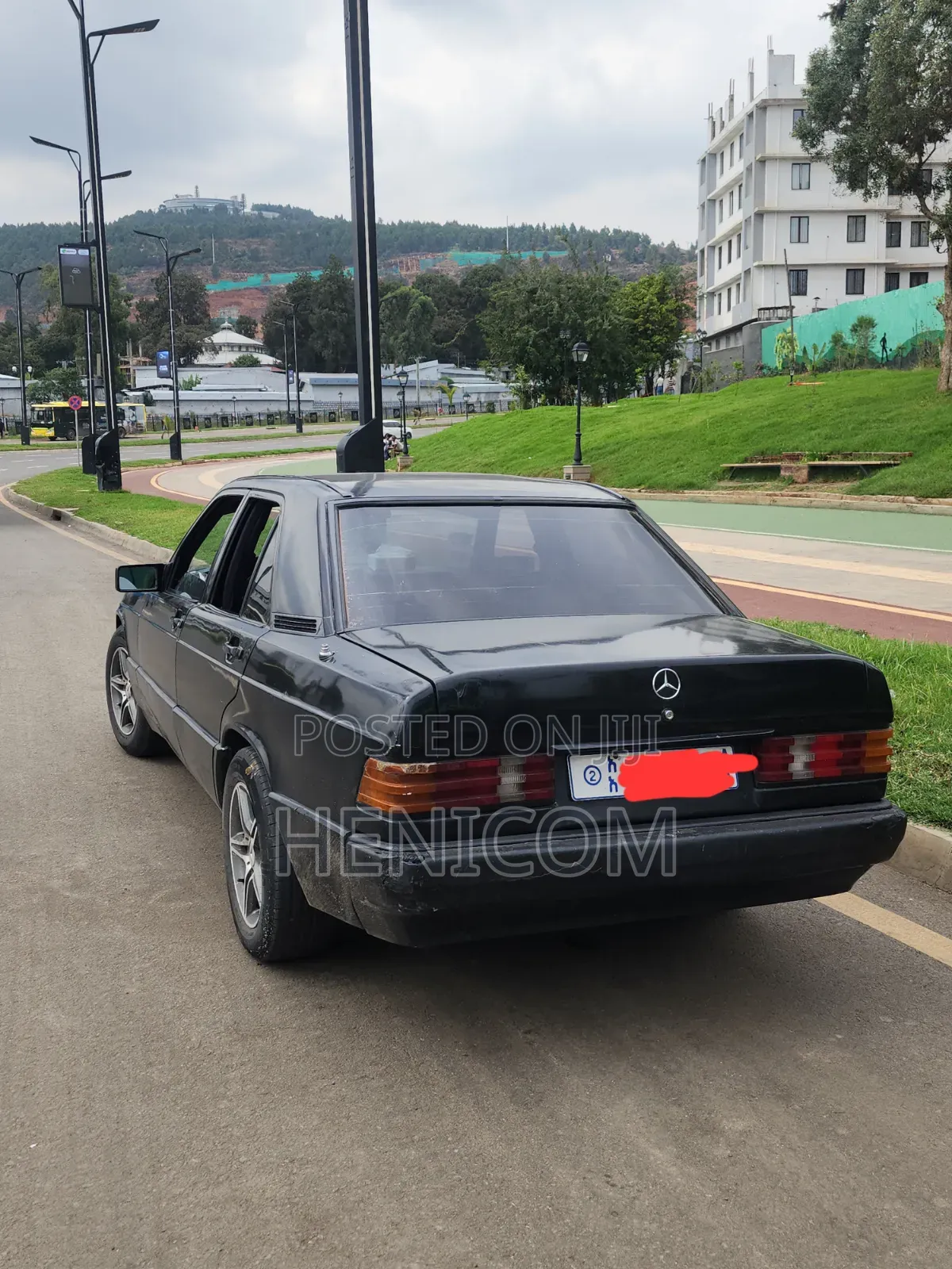 Mercedes-Benz 190E 1990 Black