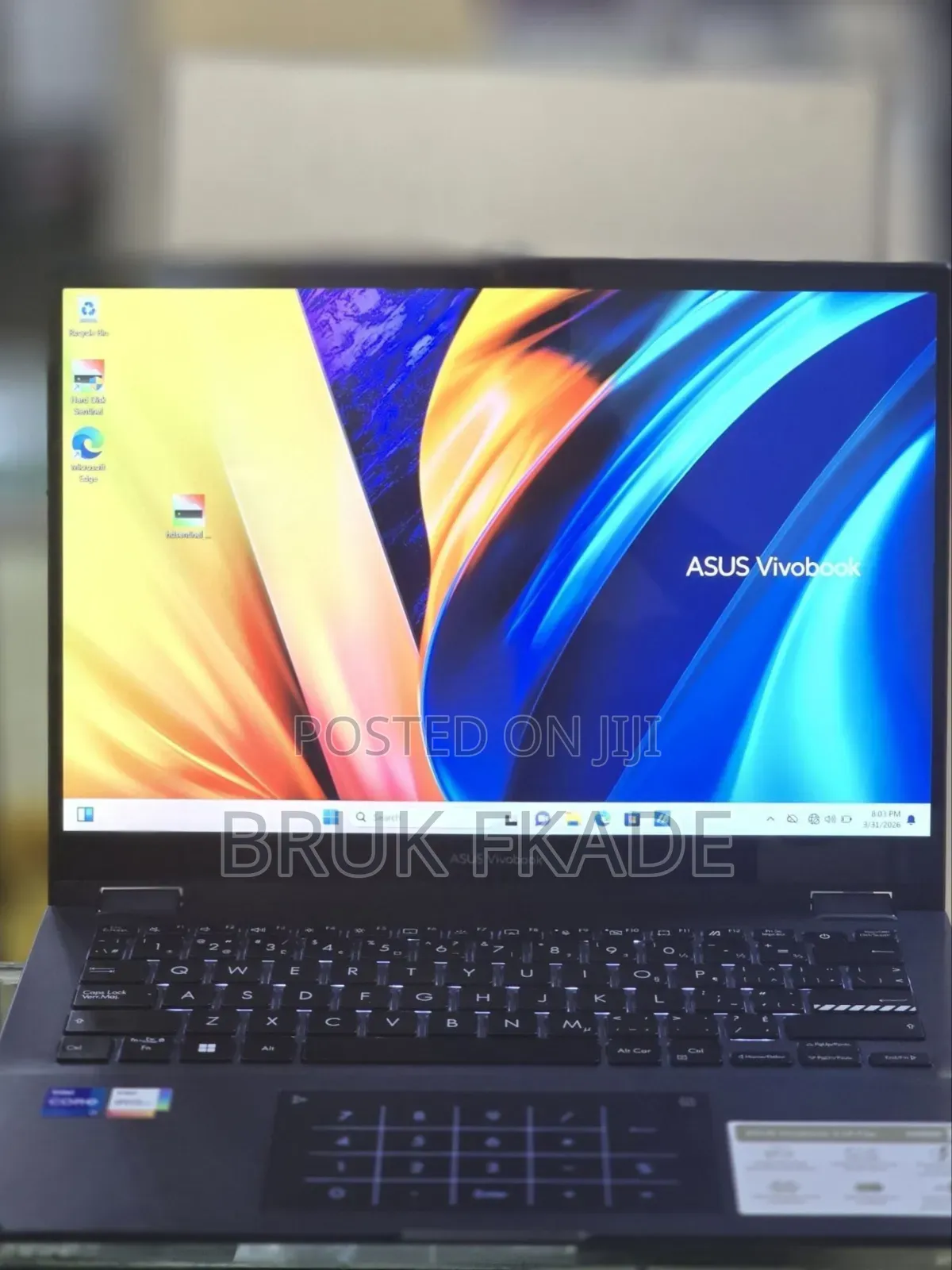 New Laptop Asus VivoBook 15 X505BA 16GB Intel Core i7 SSD 512GB