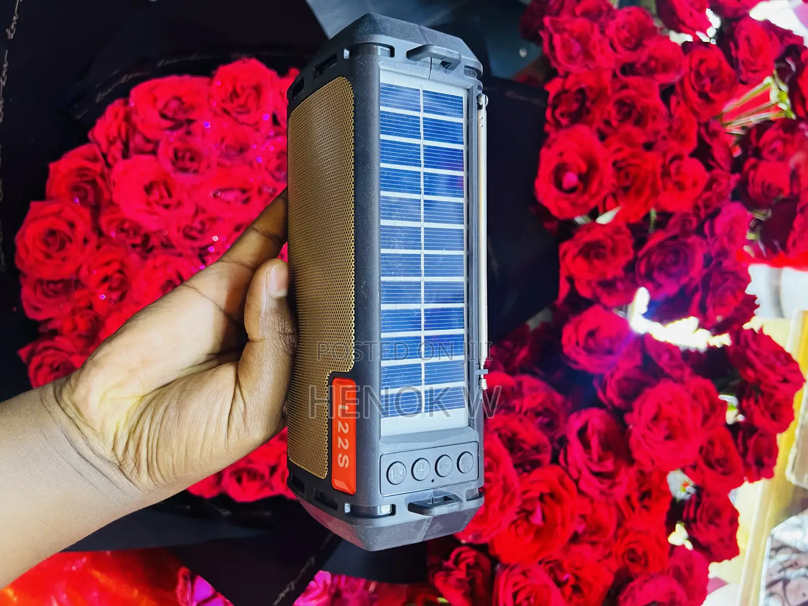 L22 Solar Bluetooth Speaker