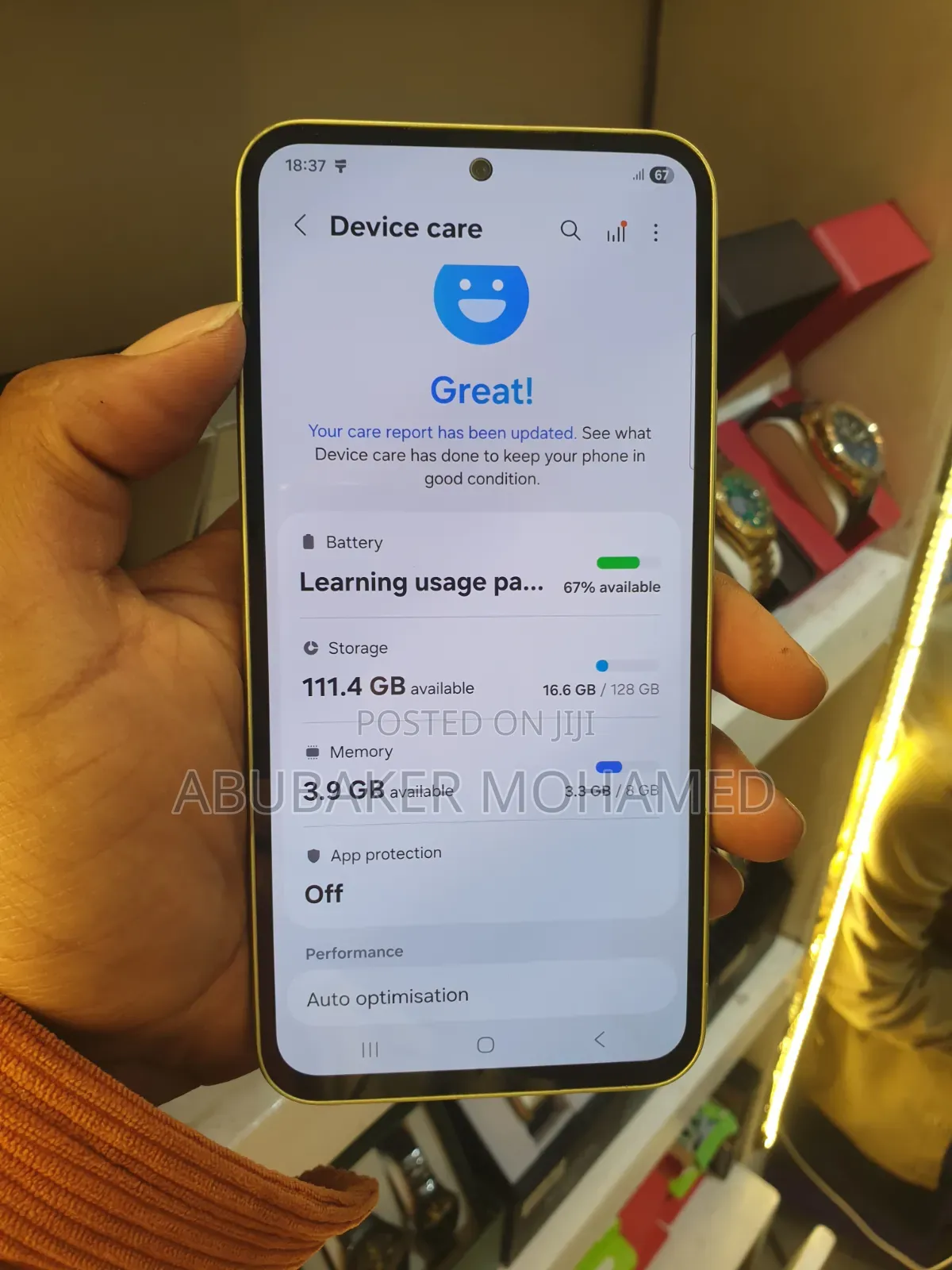 Samsung Galaxy A54 5G 128 GB Green