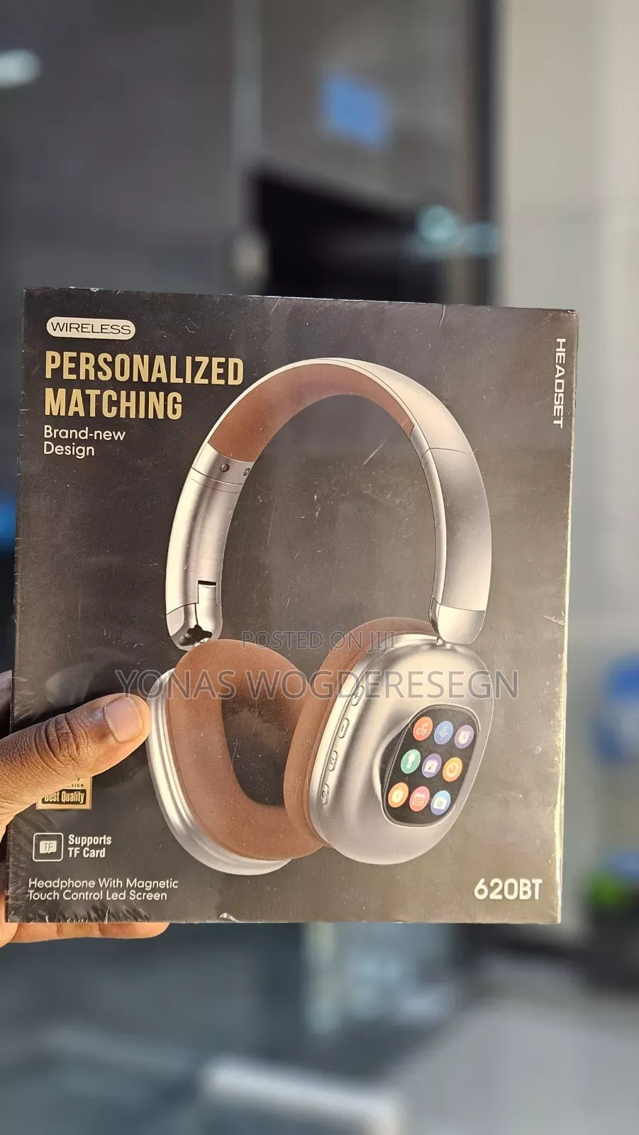620bt Wireless Headphones With Touch Screen