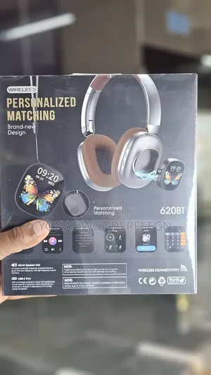620bt Wireless Headphones With Touch Screen
