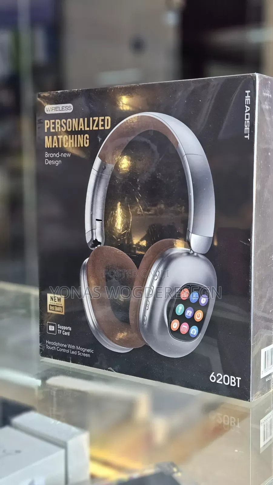 620bt Wireless Headphones With Touch Screen