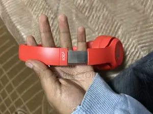 Original Beats Solo3 Wireless on-Ear Headphones - Citrus Red
