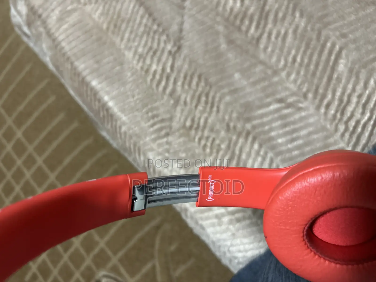 Original Beats Solo3 Wireless on-Ear Headphones - Citrus Red