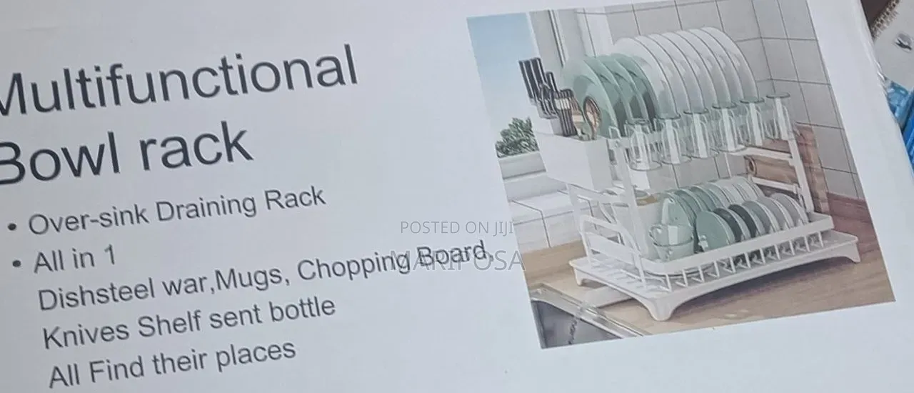 2 Tier Kitchen Dish Drying Rack
