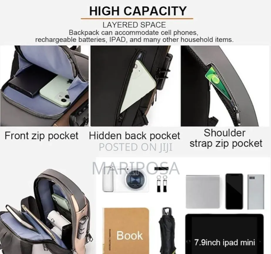 Multi-Function Crossbody Bag