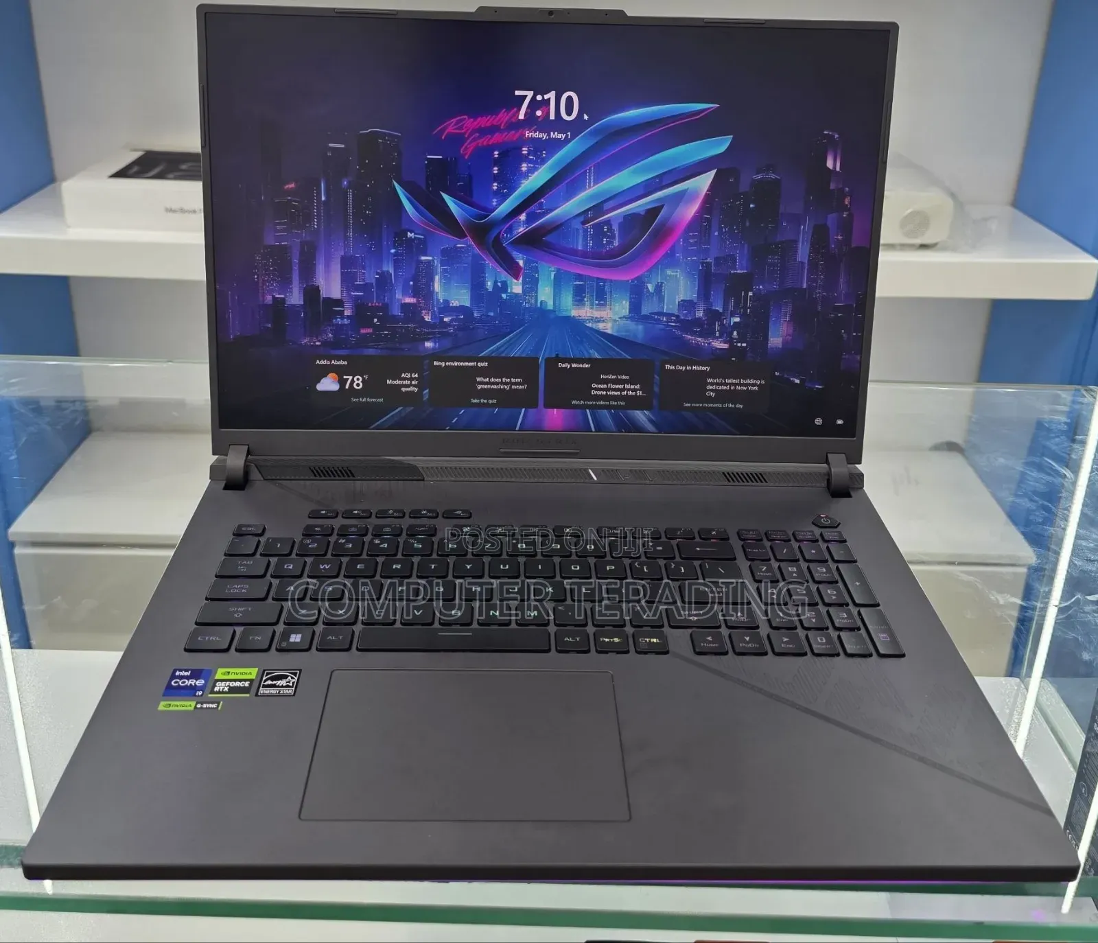 New Laptop Asus 16GB Intel Core i9 SSD 1T