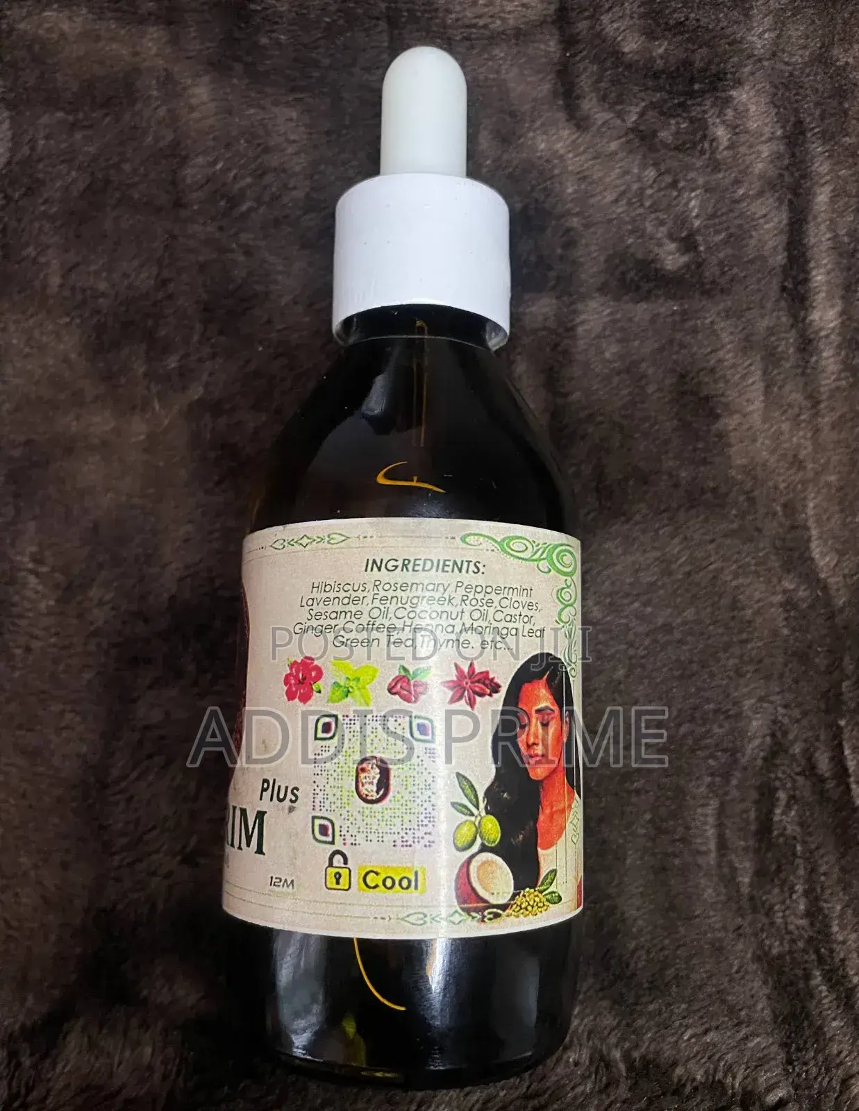 Natural Alecrim Plus Hair Oil 120ml – Hair Growth Scalp Care