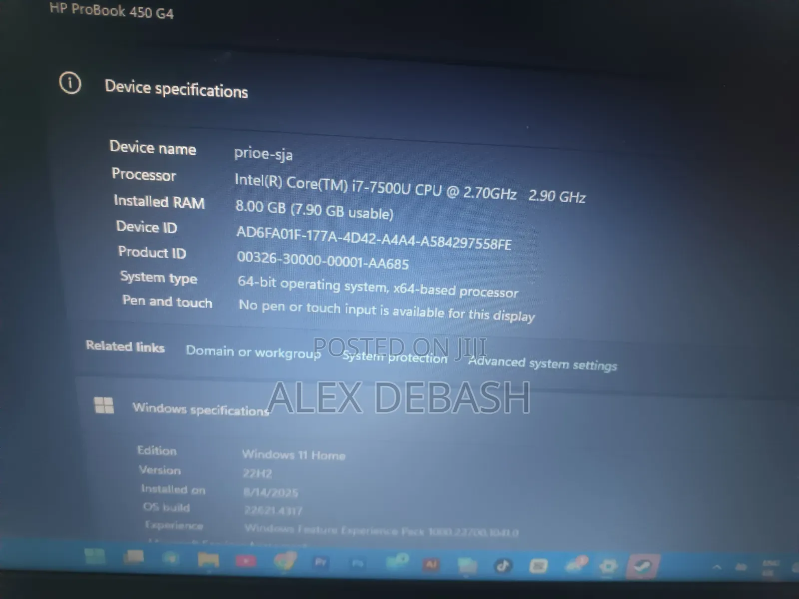 Laptop HP EliteBook 840 8GB Intel Core i7 SSD 1T