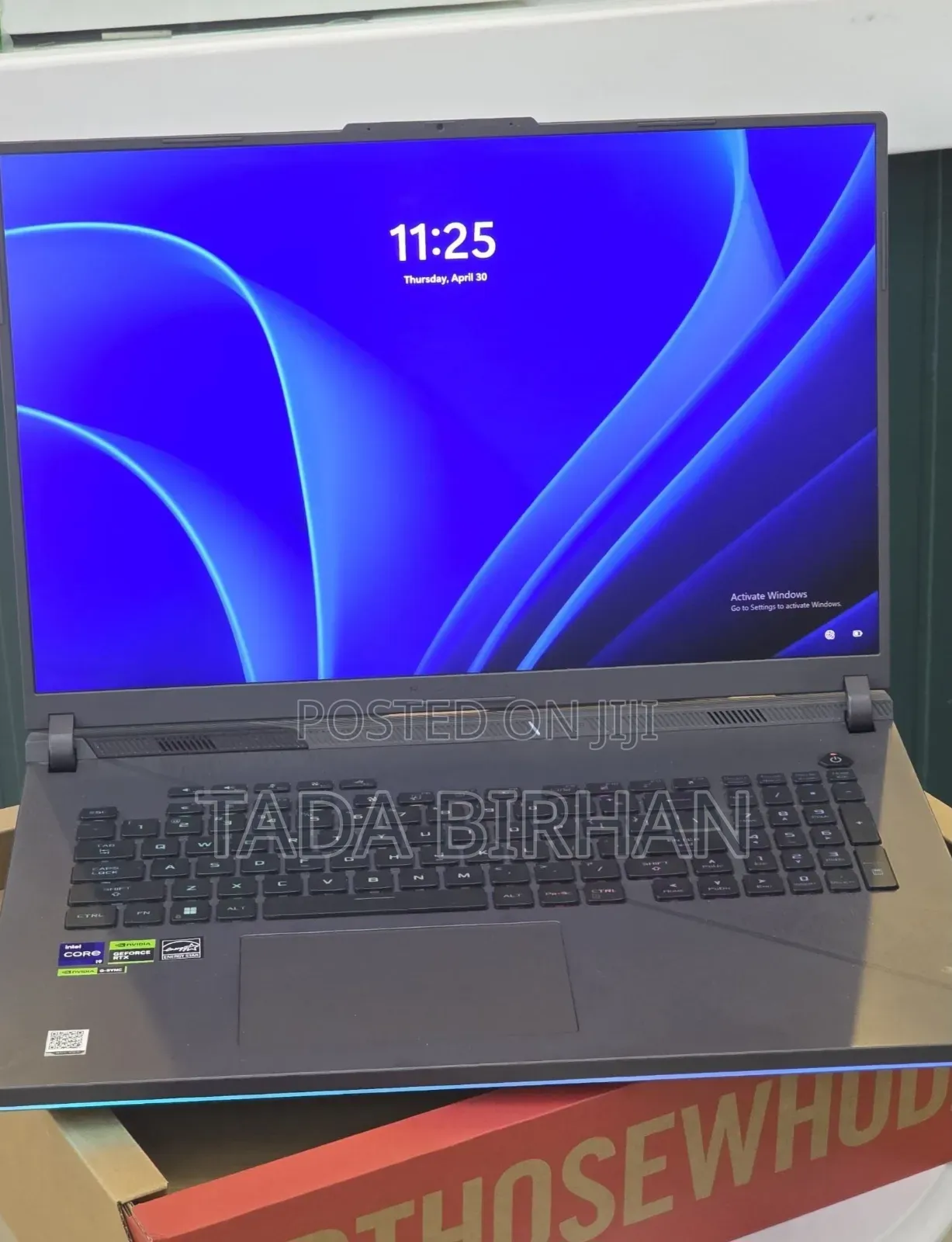 New Laptop Asus ROG Strix G15 16GB Intel Core i9 SSD 1T