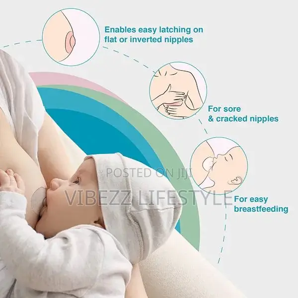 Soft Silicone Nipple Shield With Hygienic Carry Case