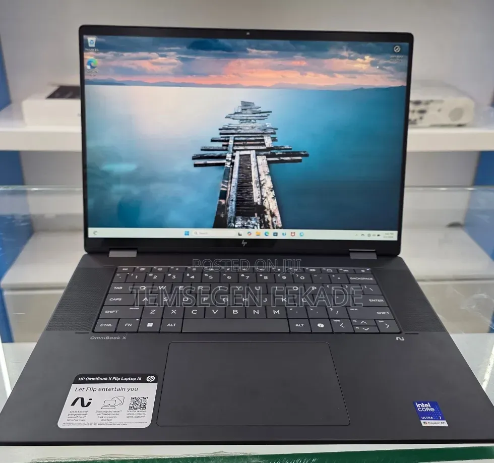 New Laptop HP OmniBook X Flip 16" 16GB Intel Core Ultra 7 SSD 1T