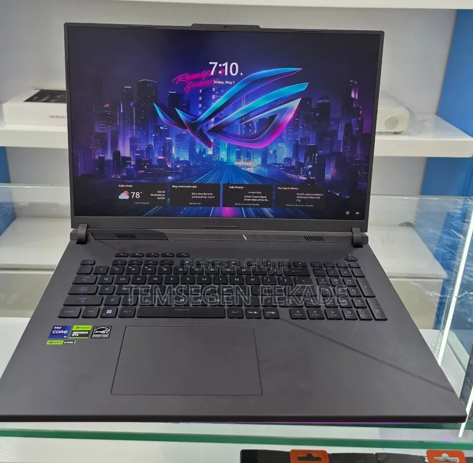 New Laptop Asus G71GX 16GB Intel Core i9 SSD 1T
