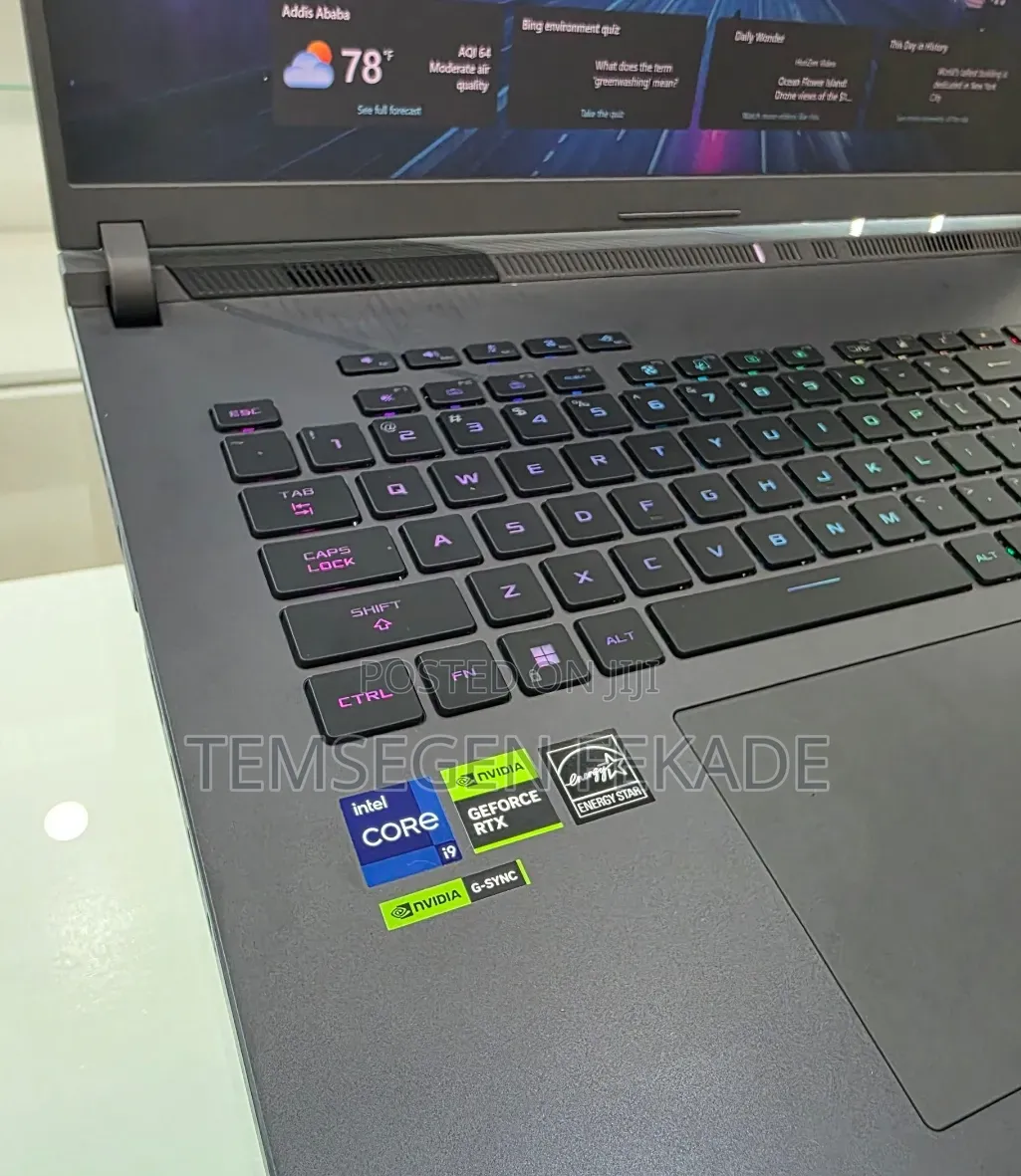 New Laptop Asus G71GX 16GB Intel Core i9 SSD 1T