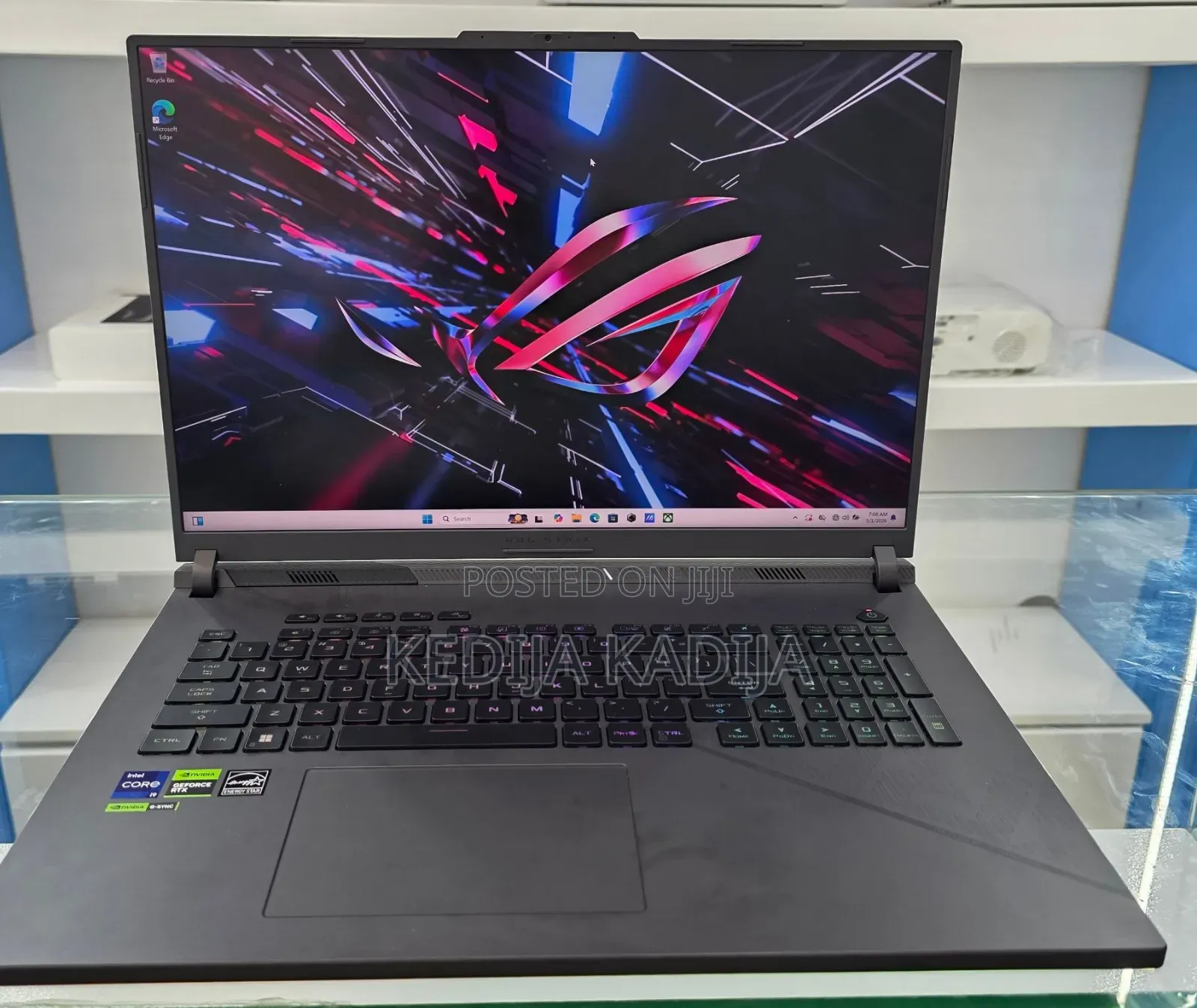 New Laptop Asus ROG G701VI 16GB Intel Core i9 SSD 1T