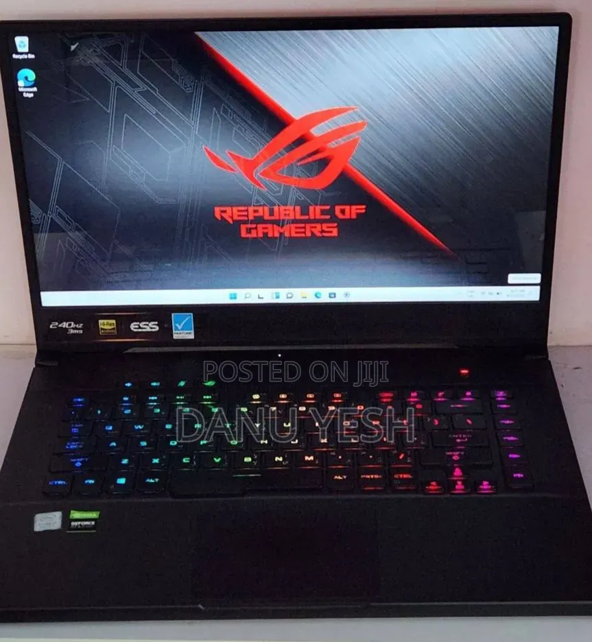 New Laptop Asus ROG Zephyrus G15 16GB Intel Core i7 SSD 512GB