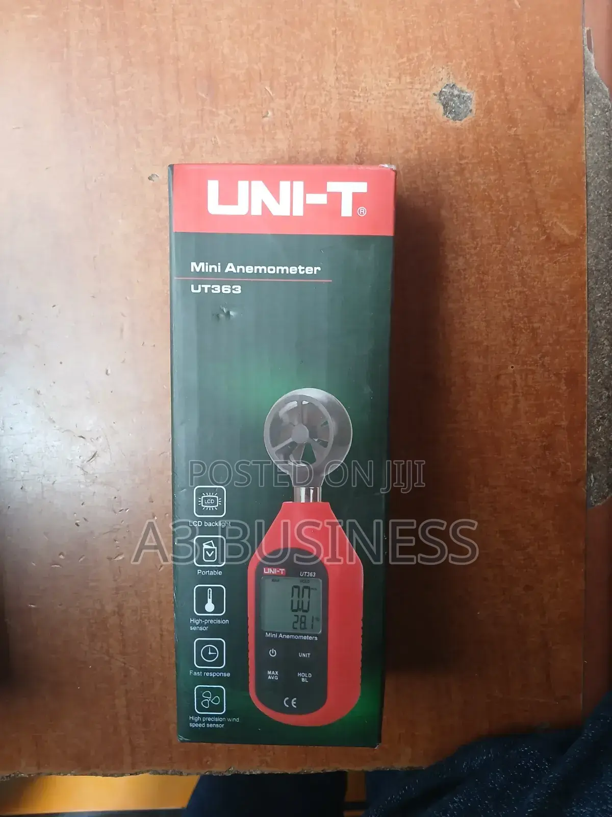 Uni-T Ut363 Mini Anemometer የንፋስ ፍጥነት መለኪያ
