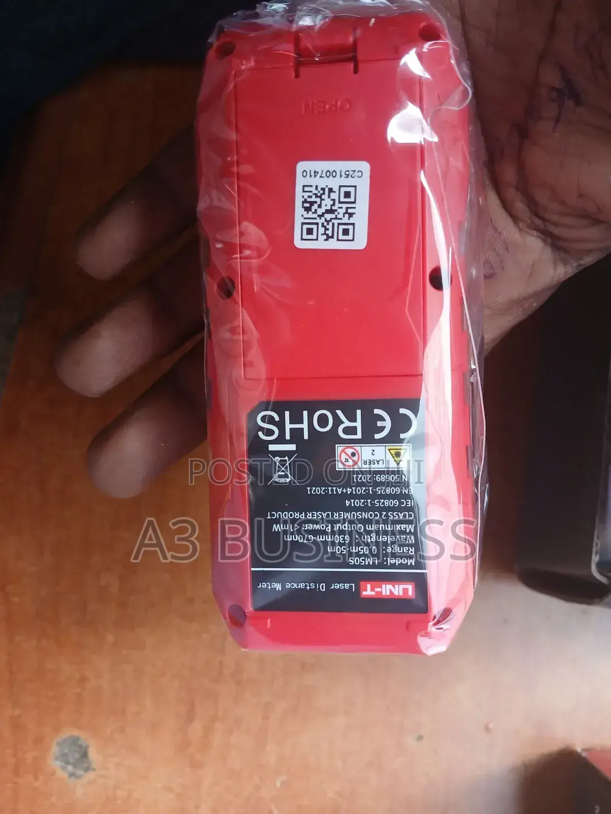 Lm50s Laser Distance Meter ዲስታንስ ሜትር