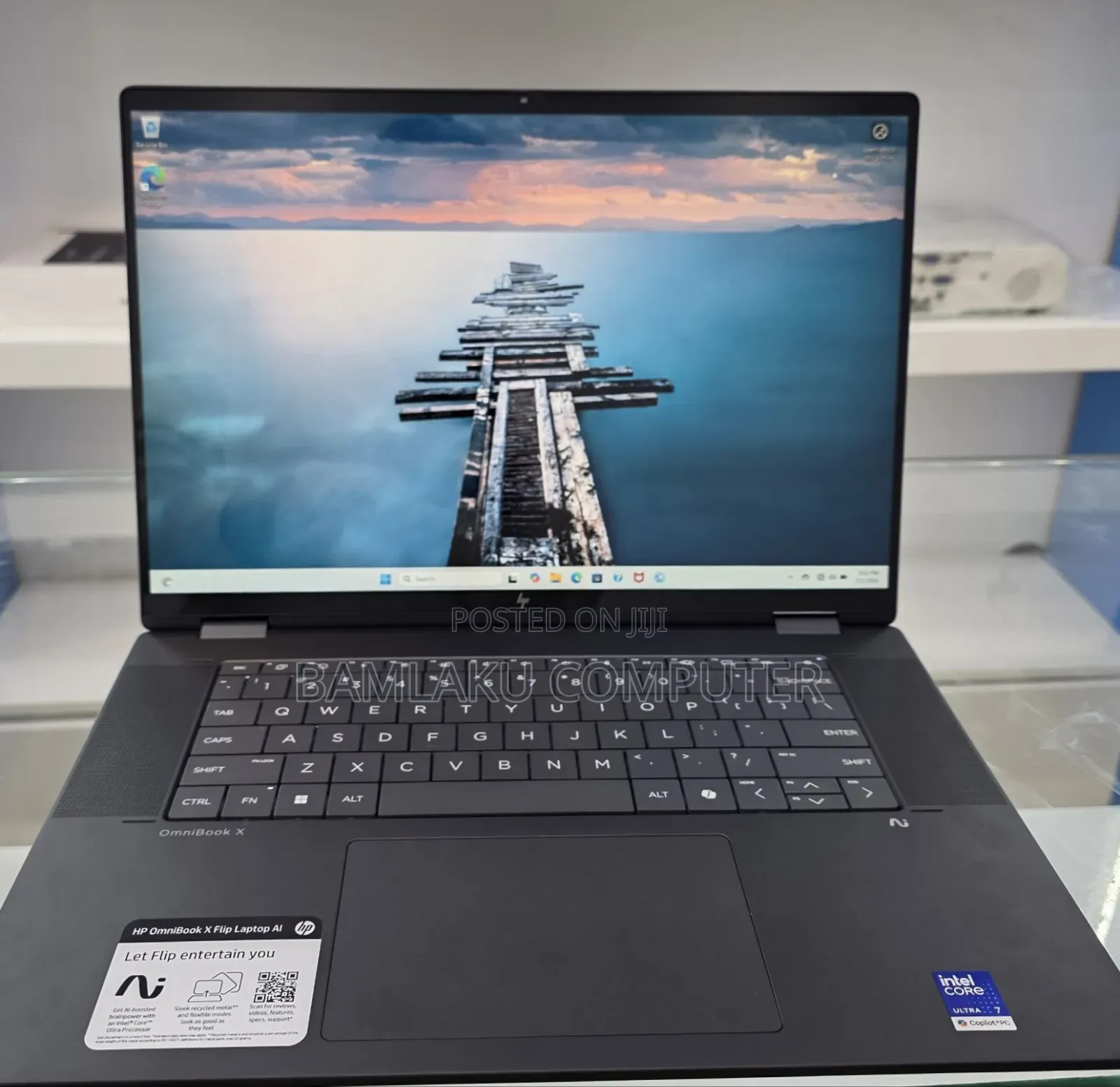 New Laptop HP OmniBook X Flip 16" 16GB Intel Core Ultra 7 SSD 1T