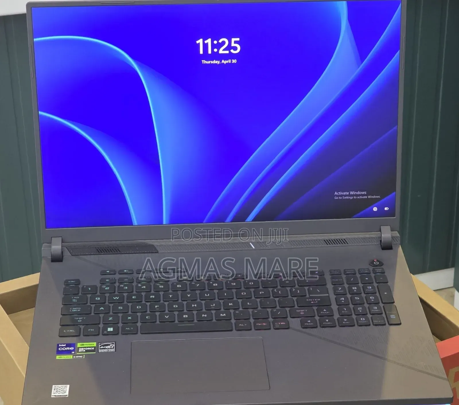 New Laptop Asus ROG Strix G17 16GB Intel Core i9 SSD 1T
