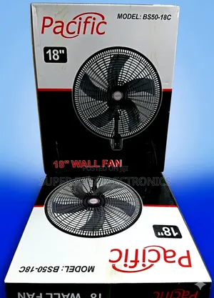 Pacific Performance Wall Mounted Fan 18"