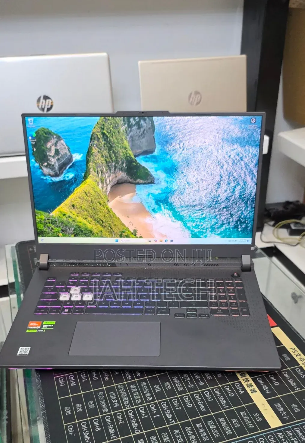 New Laptop Asus ROG Strix G17 16GB AMD Ryzen 9 SSD 1T