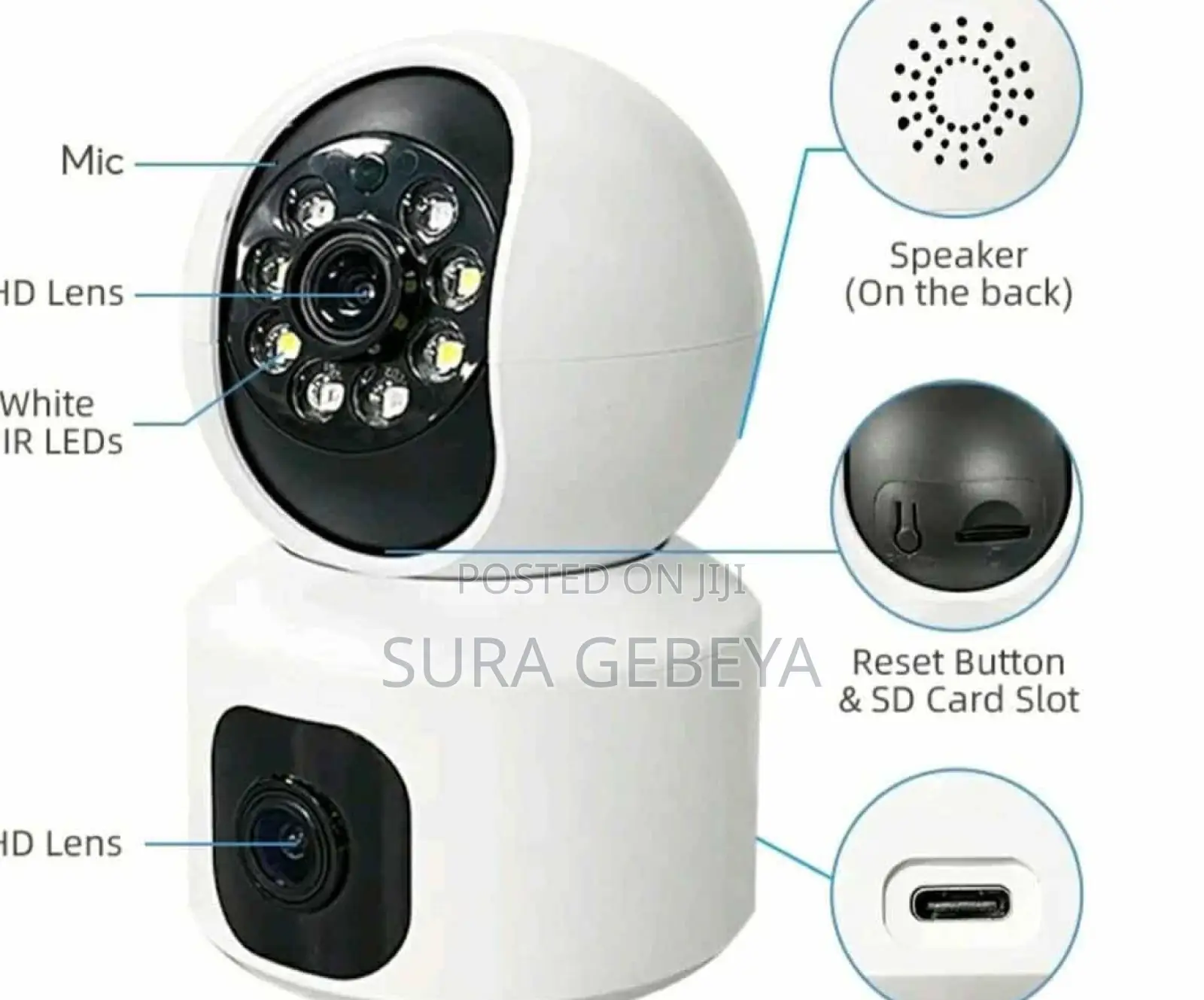 Hybrid Light Indoor Security Camera