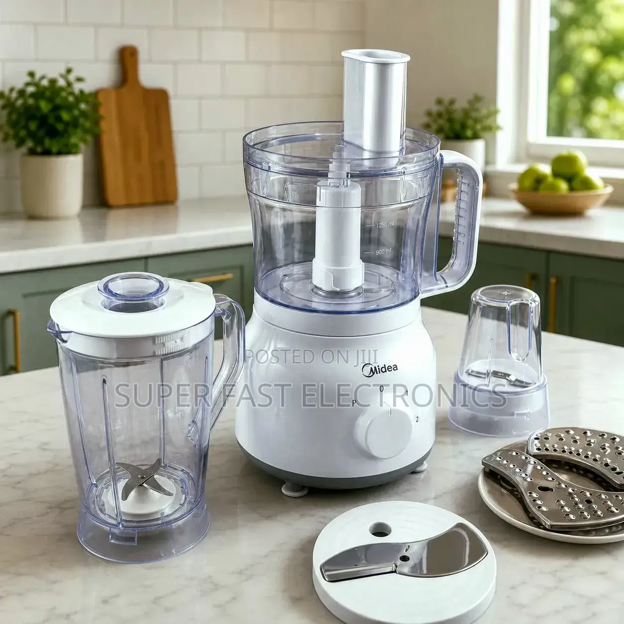 Midea Food Processor Mj-Fp60d1 4000 Series 1.5liter