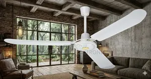 Crown Fan ​Modern 56-Inch Aerodynamic Ceiling Fan – High