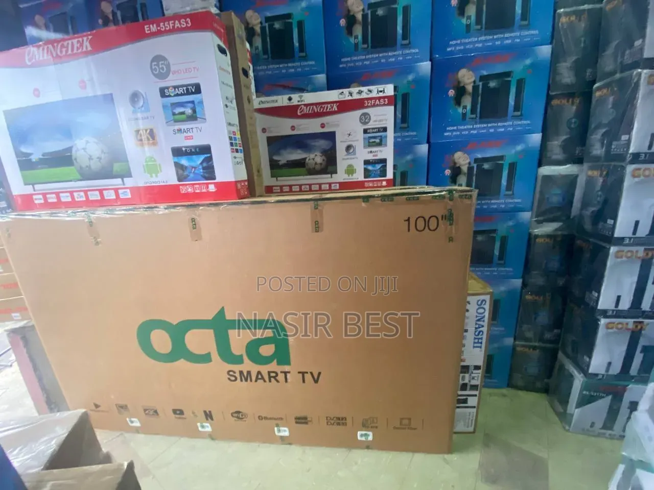 100 " Octa Tv