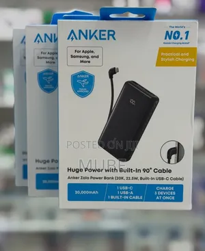 Anker Zolo Power Bank (, 22.5w)