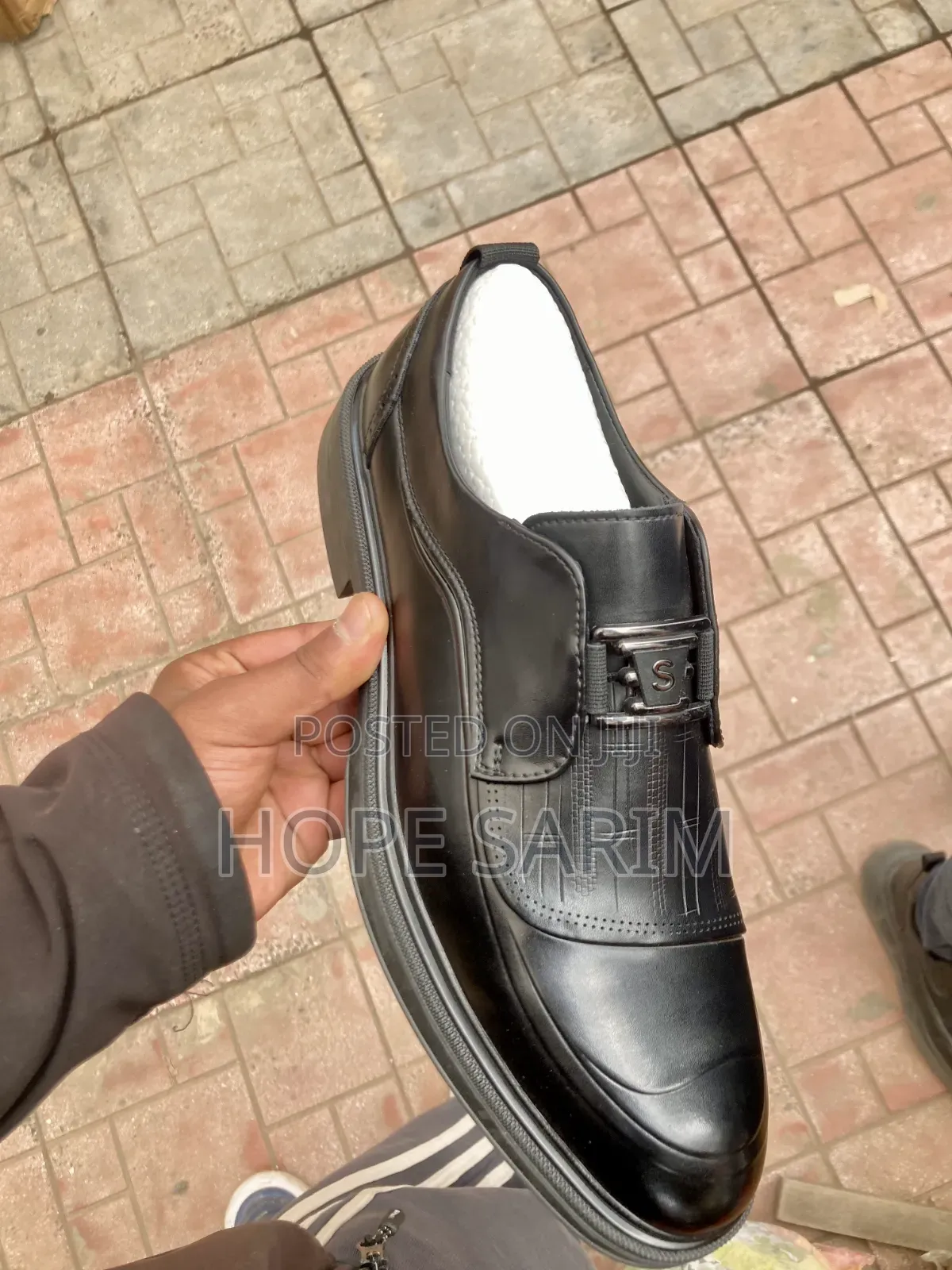 Premium Men's Leather Slip-on Office Shoes