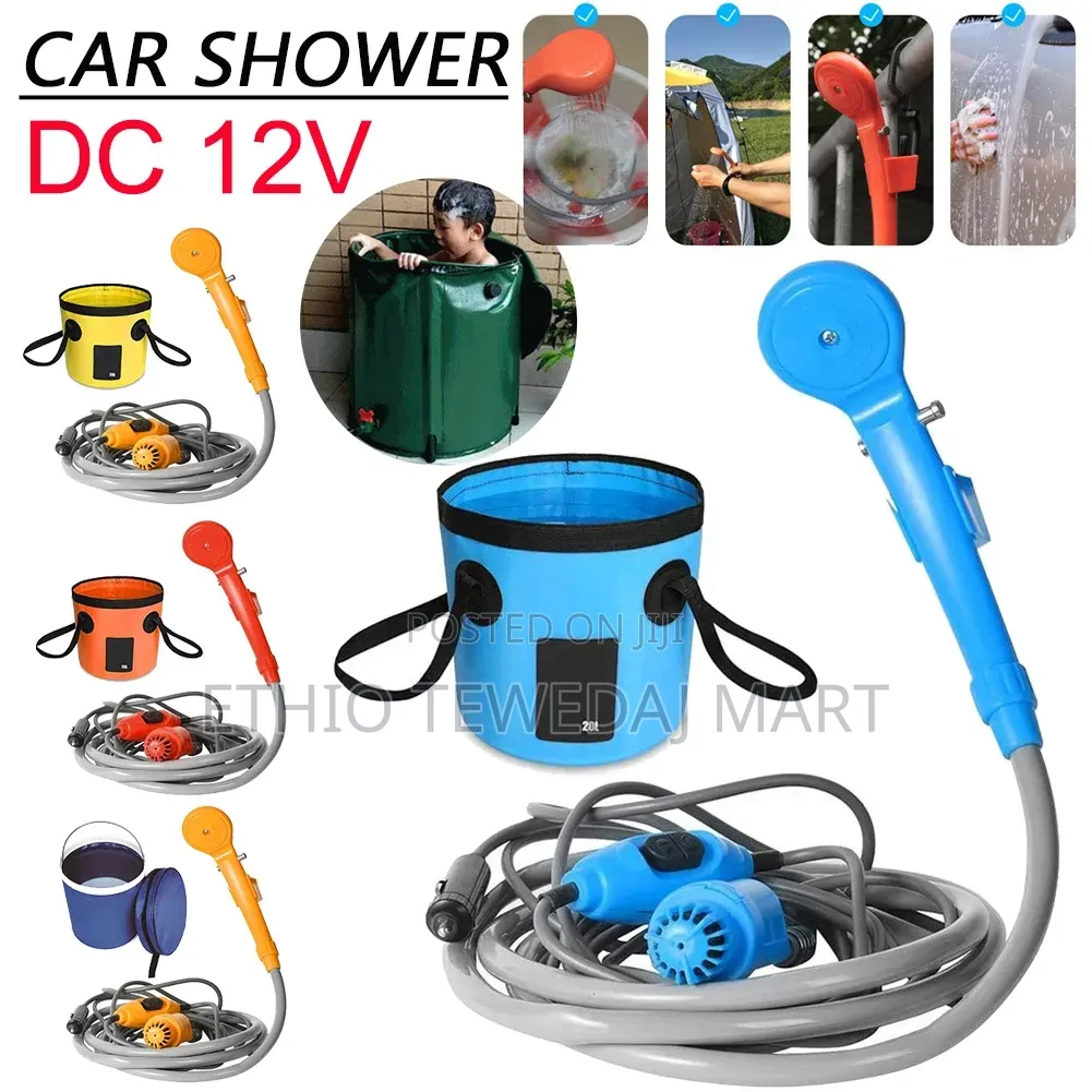 Portable Car Shower Pump