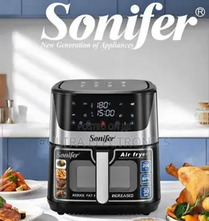 Sonifer Sf-1034 Digital Air Fryer. Capacity Power: A Large 8.5