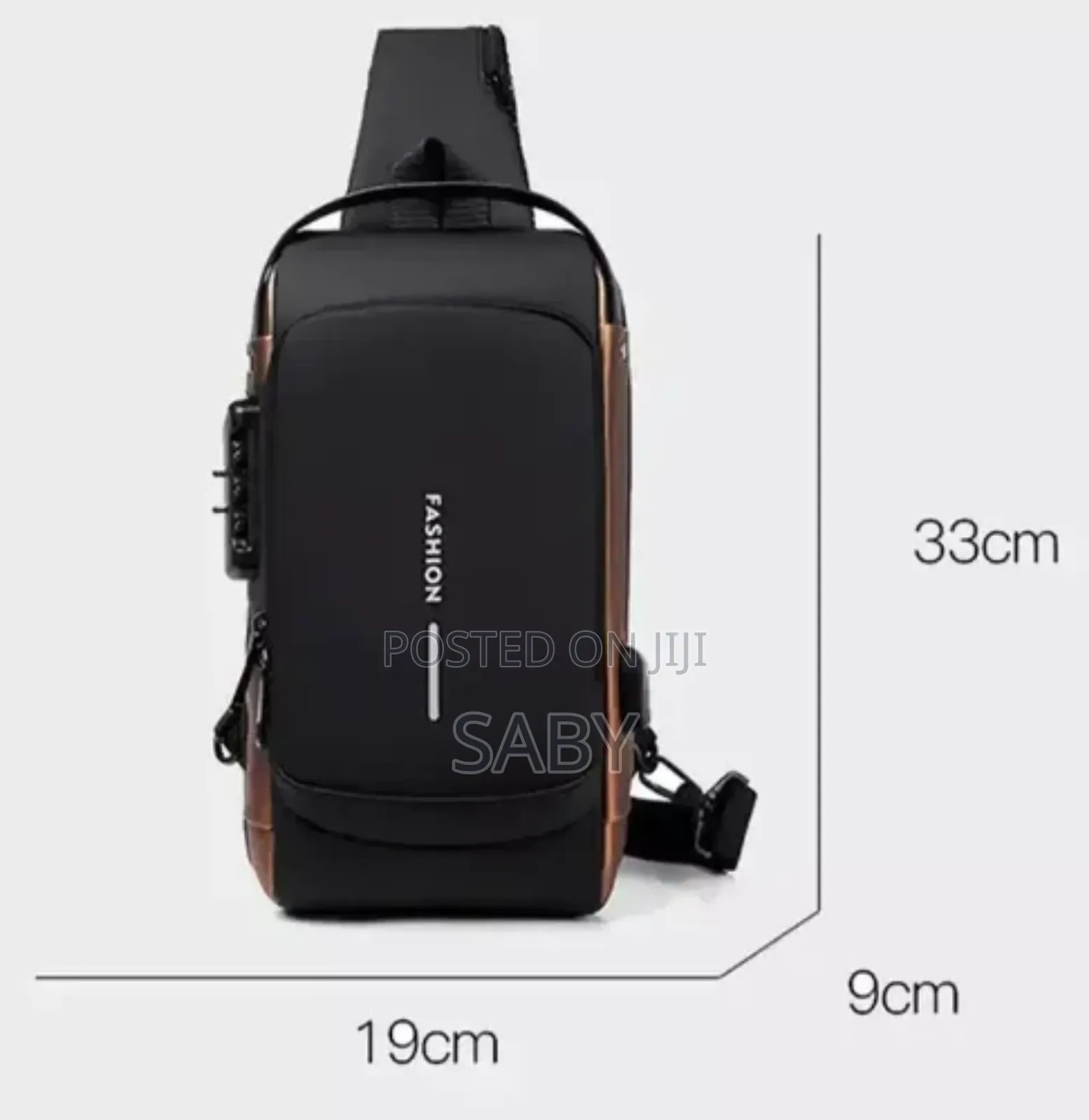 Anti-Theft Crossbody Sling Bag Designed for Men,
