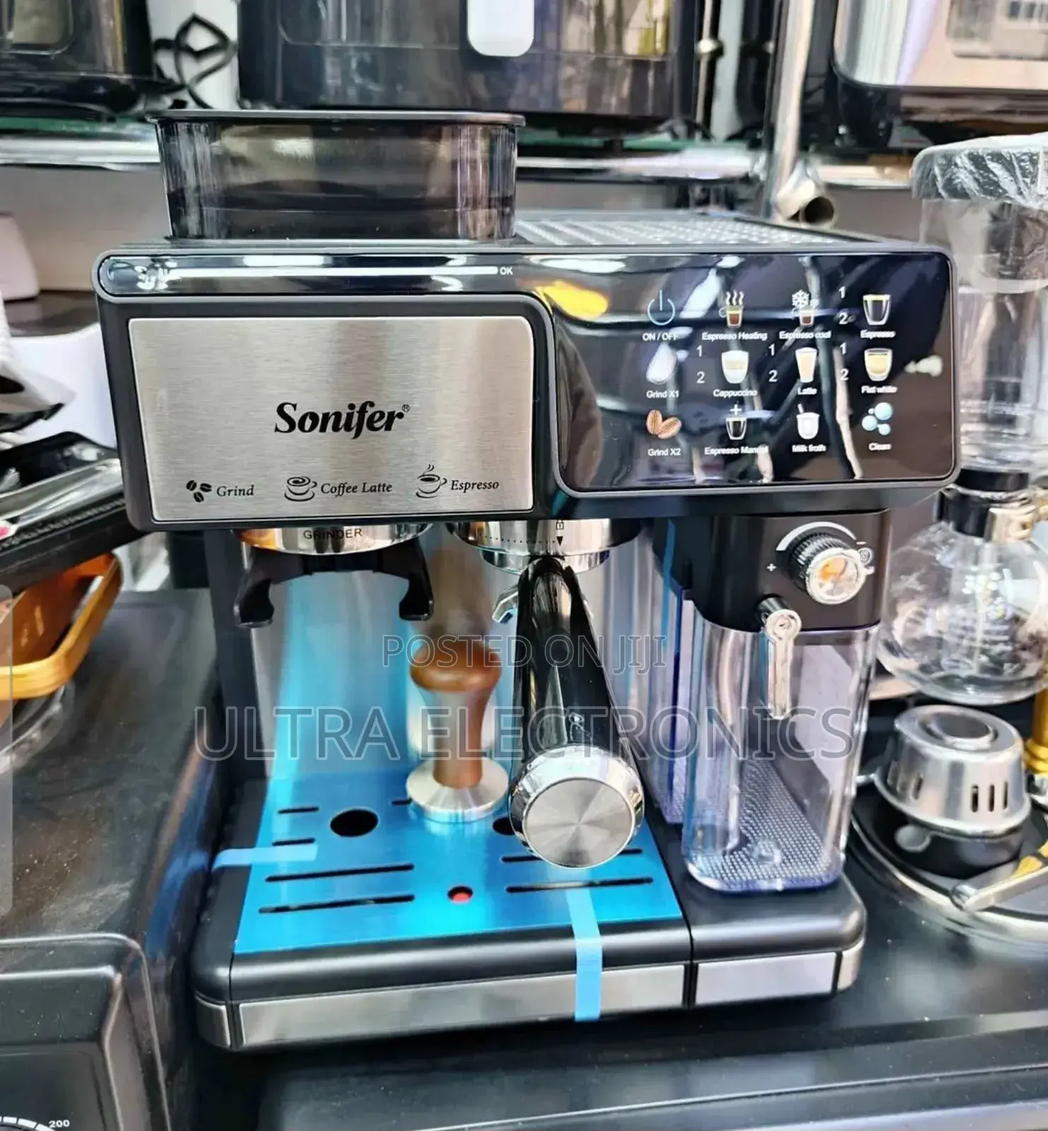 Espresso Coffee Machine.Sonifer Sf- Is a 1350w Automatic