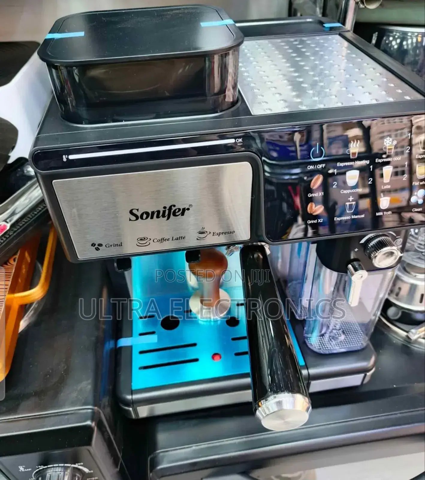 Espresso Coffee Machine.Sonifer Sf- Is a 1350w Automatic