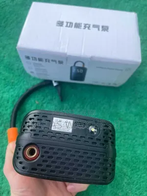 Digital Portable Air Compressor-በባትሪ የሚሰራ አውቶማቲክ የጎማ ፓምፕ(Rechargeable)