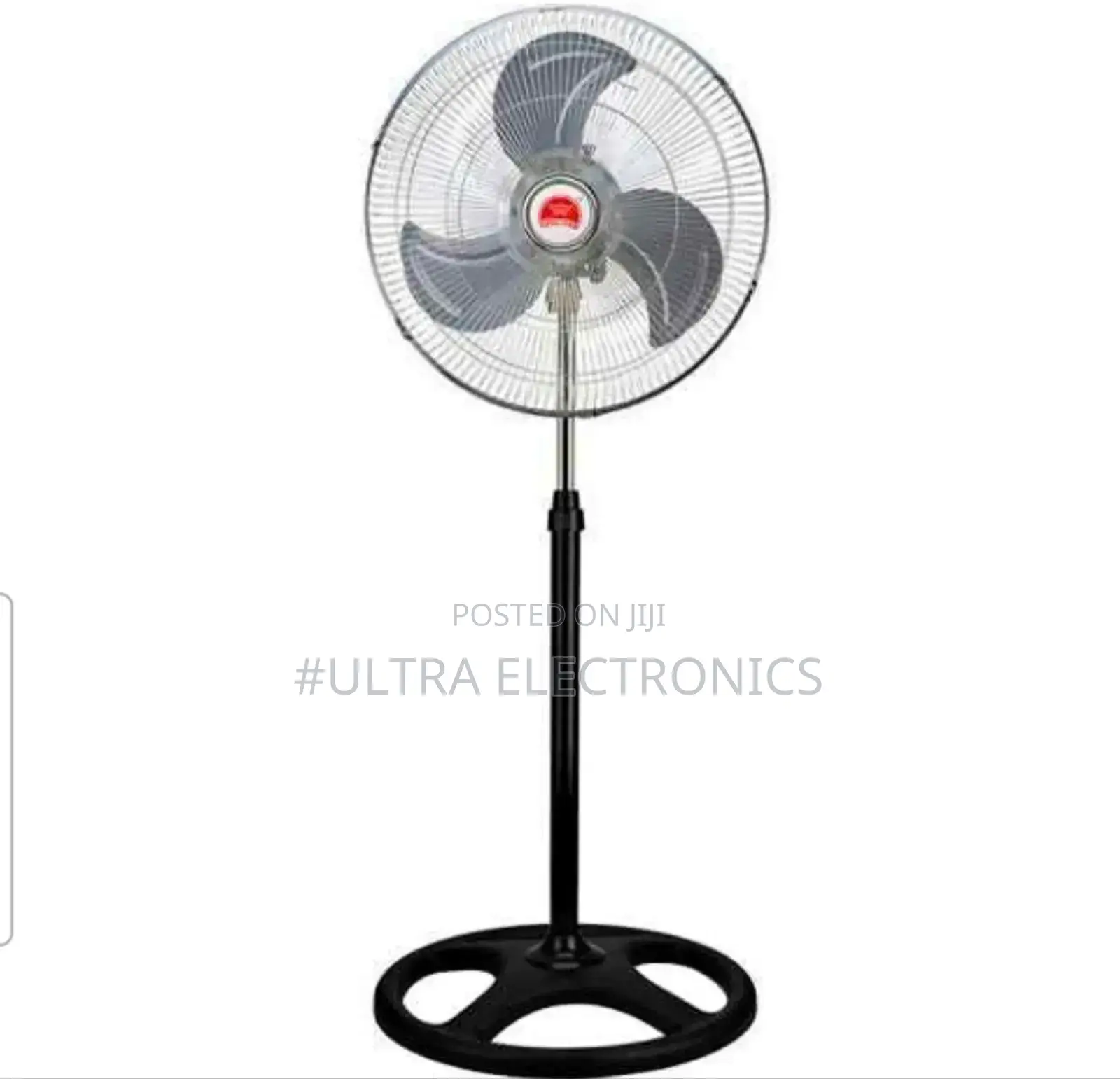 Fan -Inch Metal Pedestal Fan, Identified as a Changli Crown Model.
