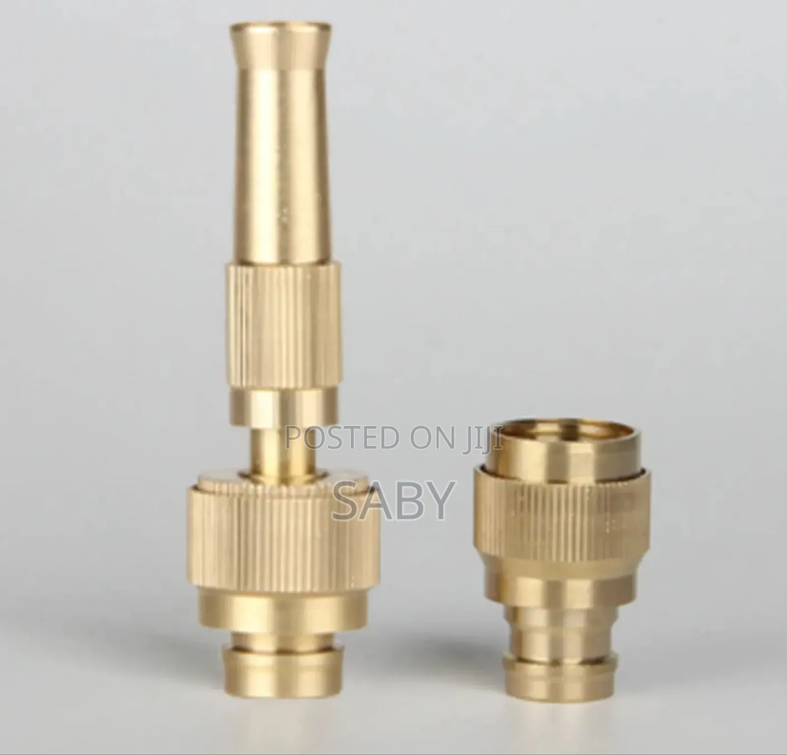 Hose Fittings Featuring an Adjustable Nozzle