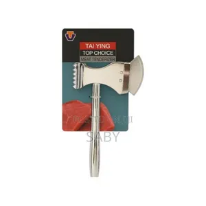 Top Choice Stainless Steel Axe Meat Tenderizer.